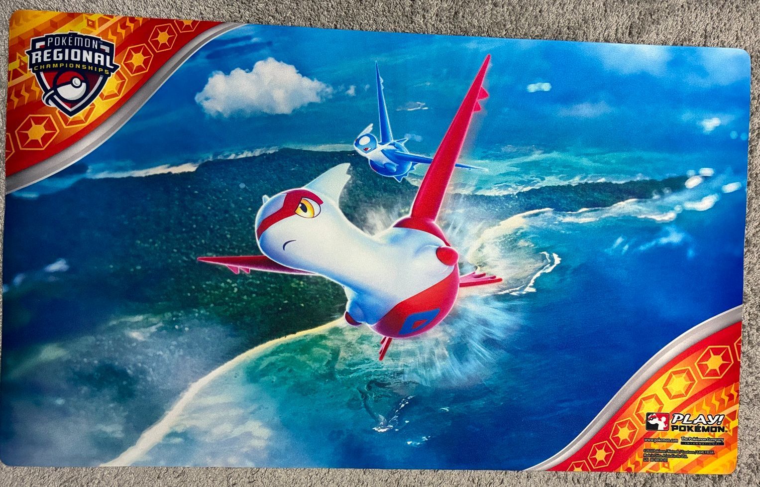 ポケモンカード　海外大会限定　中国限定　杭州大会 　プレイマット ポケモンカード 海外大会限定 中国限定 杭州大会 プレイマット