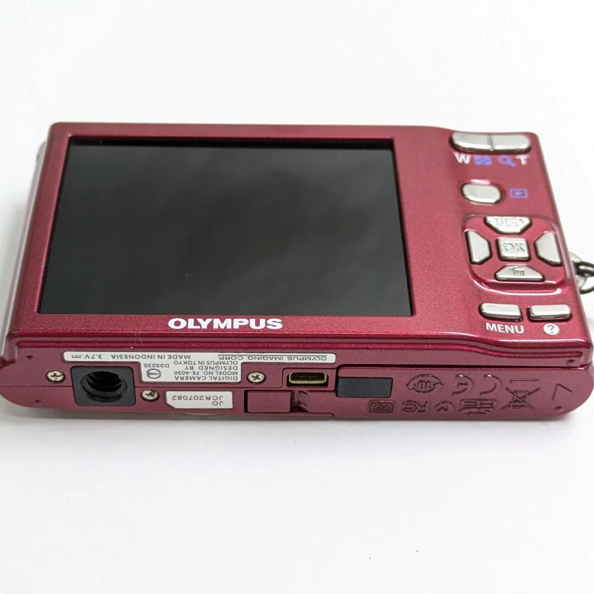 OLYMPUS デジタルカメラ FE-4050 レッド 光学4倍ズーム FE-4050 RED