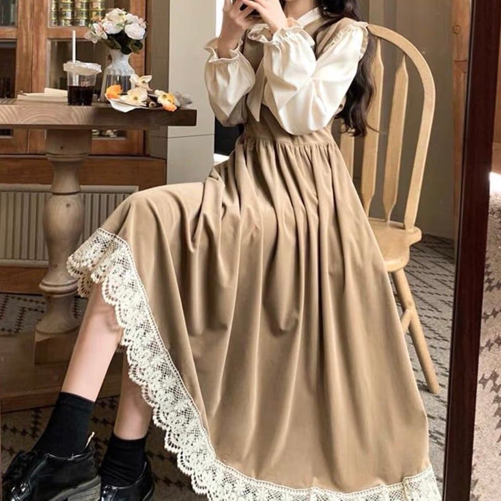 【安心の関税込】ルージュ レトロ可愛 フレンチ ワンピース 安心の関税込】ルージュ レトロ可愛 ラップ 花柄 ワンピース