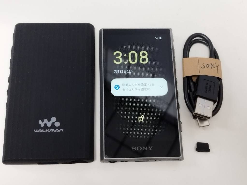 美品】SONY ウォークマン NW-A306 32GB/グレー 美品】SONY ウォークマン NW-A306 32GB/グレー