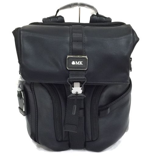 美品 TUMI Alpha Bravo ロジスティック レザー仕様 Tumi alpha Bravo ロジスティック バックパック レザー仕様