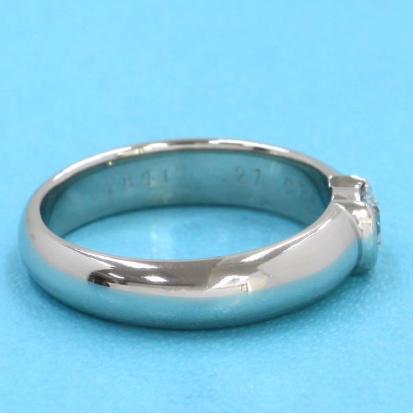 ティファニー ドッツソリティアリング/D0.27ct#7.5近辺 【無料ギフト  