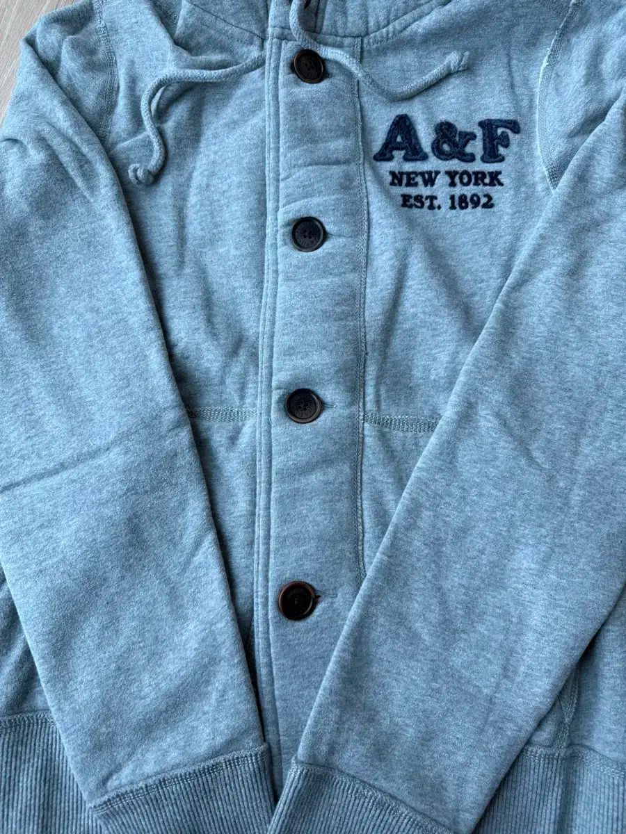 アバクロンビー フード ボタン カーディガン グレー WWW_MORNINGWALKER_COM