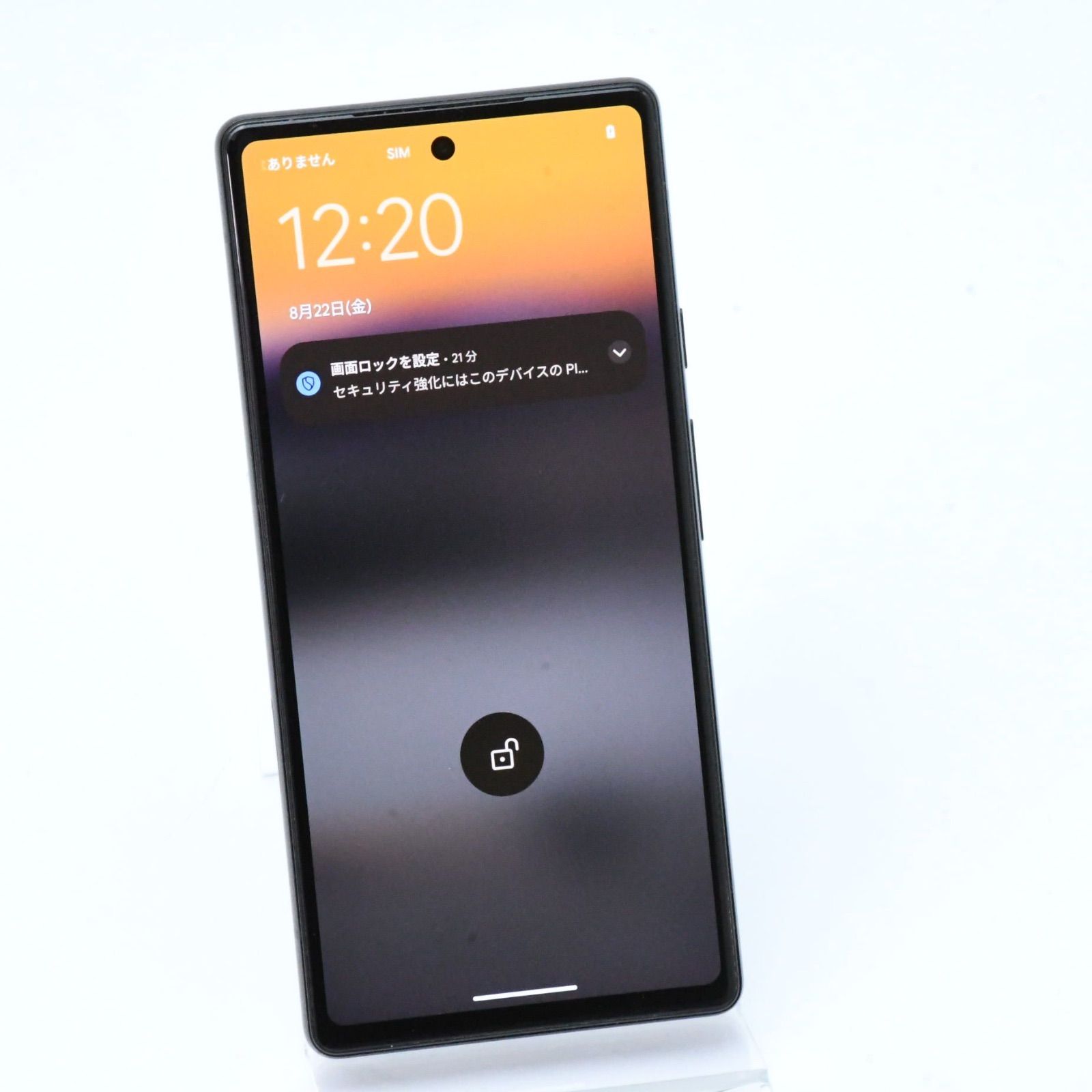 スマートフォン・携帯電話 【美品】GooglePixel6a チョーク 128GB SIM