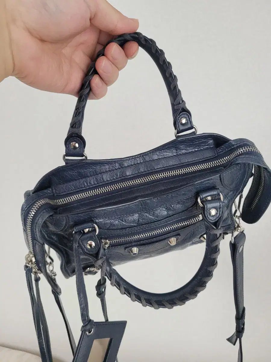 モーターサイクルバッグ ネイビー