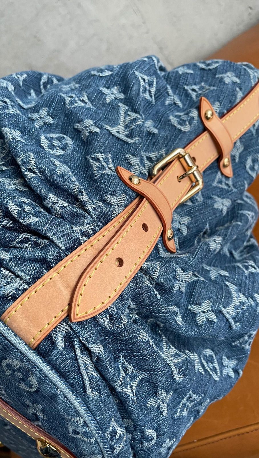 LOUIS VUITTON ルイヴィトン モノグラムデニム XL M95515