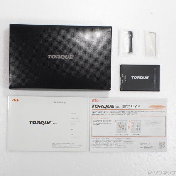 品〕 TORQUE G04 64GB レッド KYV46 auロック解除SIMフリー【251