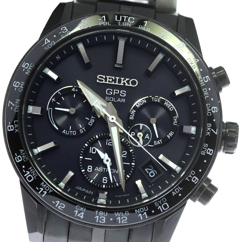 SEIKO セイコー アストロン SBXC037 5X53-0AB0 【'21年購入】GPSソーラー チタン メンズ/38614 ☆未使用【腕時計】