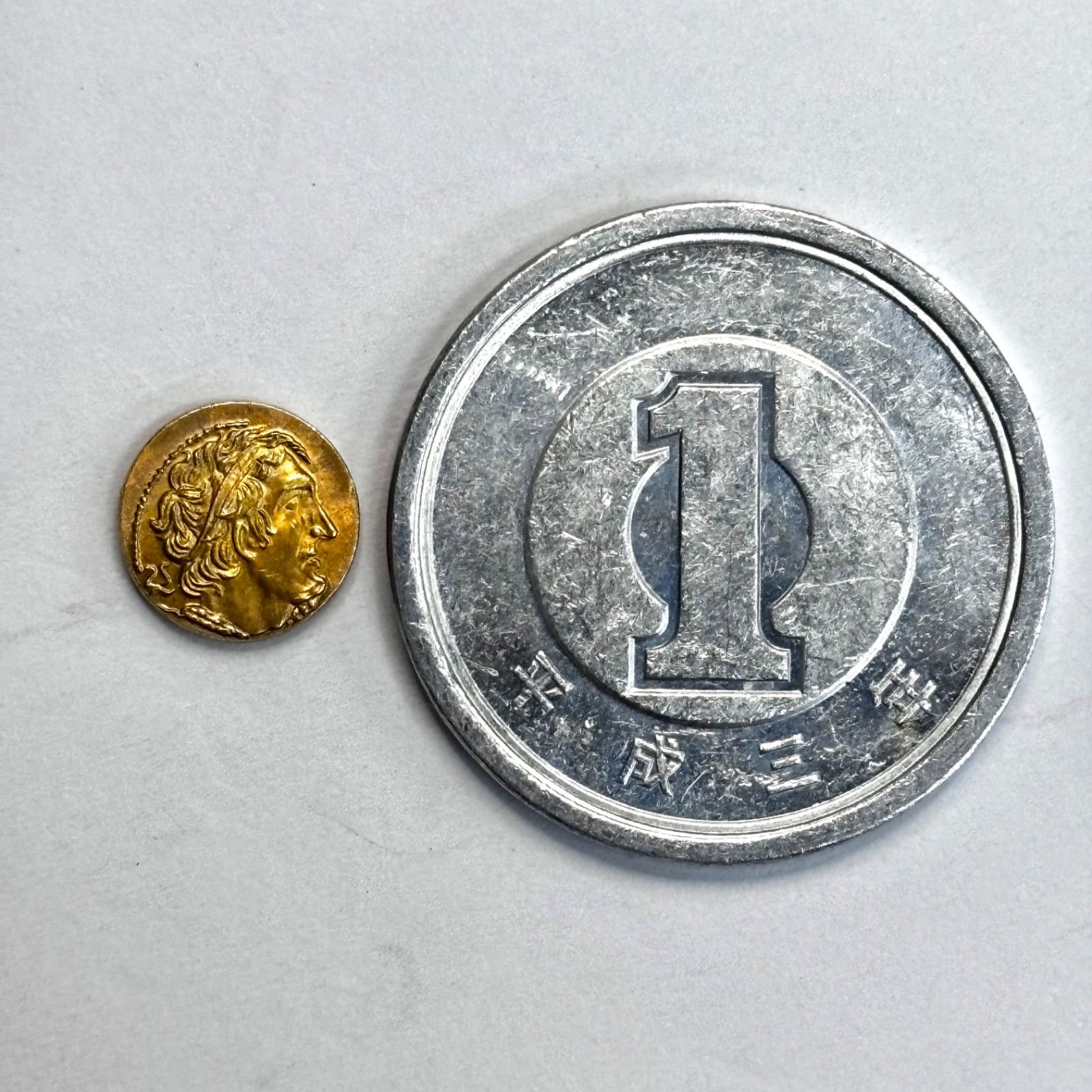 超希少⭐️超貴重】 ☆金貨ミニレプリカ/16 ☆K18金保証 ⭐️紀元前285/4年?246年 古代エジプトプトレマイオス朝 プトレマイオス2世+鷲  ペンタドラクマ金貨 古代コイン アンティークコイン 金 K18 750 - メルカリ