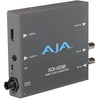 AJA ROI-HDMI HDMI - 3G-SDI ミニコンバーター 対象地域 (ROI) スケーリン (中古品) 中古】 AJA ROI-HDMI HDMI - 3G-SDI ミニコンバーター 対象地域 (ROI