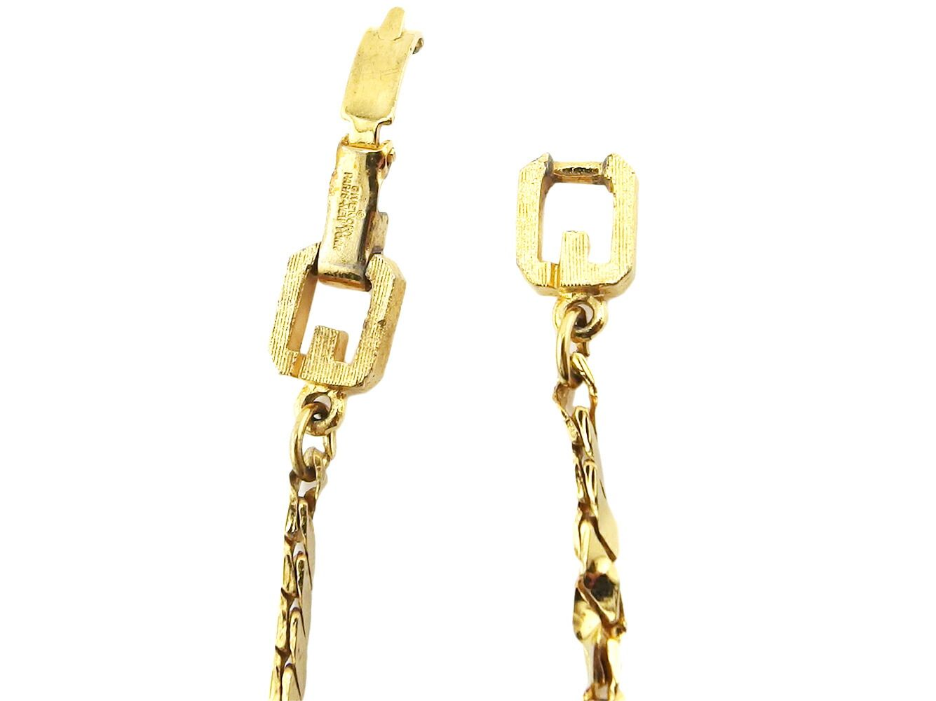 ジバンシィ GIVENCHY ブレスレット Gマーク チェーンブレスレット ゴールド メンズ WWW_SHINETEETH_COM