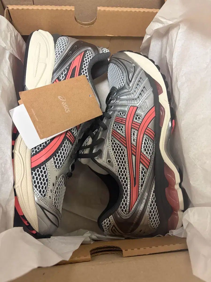 アシックス ゲル カヤノ 14 白 パパイヤ 260