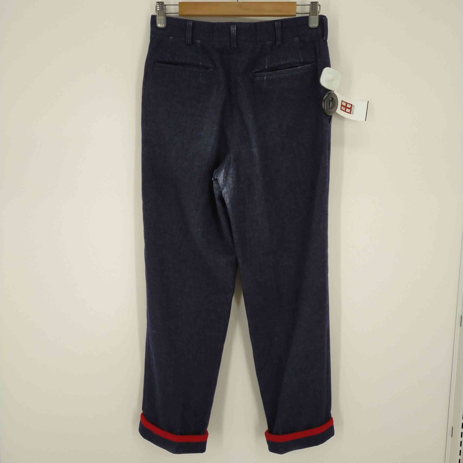 AD1993 COMMEdesGARCONSHOMME 田中オムスラックス90s COMME des GARCONS HOMME / 90s 2tuck cotton pants navy
