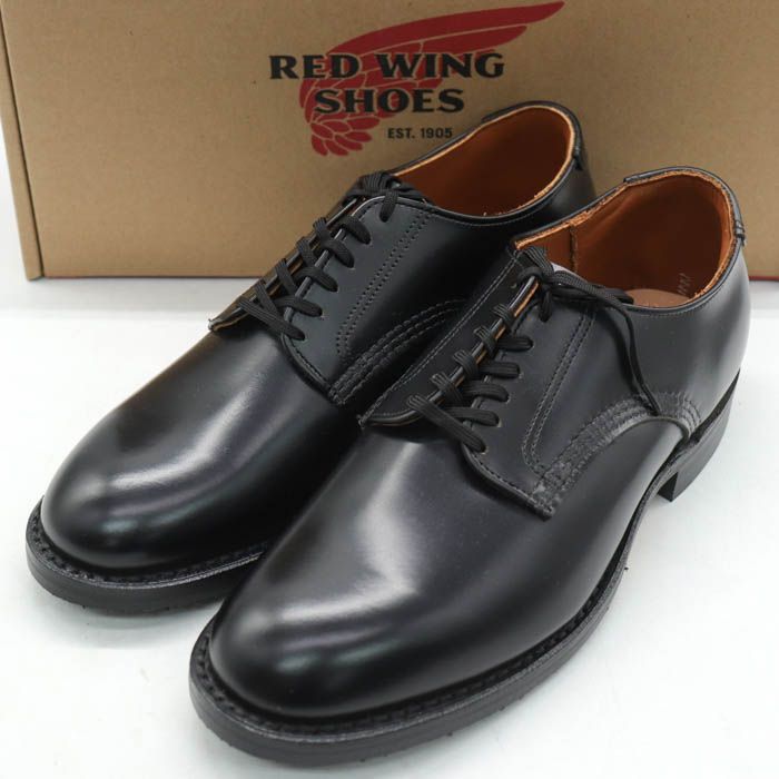 レッドウィング ドレスシューズ 本革 レザー ビジネスシューズ 紳士靴 黒 メンズ 25サイズ ブラック RED WING