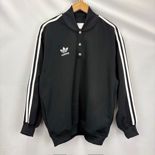 vintage adidas スナップボタン　トラックジャケット　半袖　90s 楽天市場】90s adidas S/S Track Jacket 紺 L アディダス 半袖