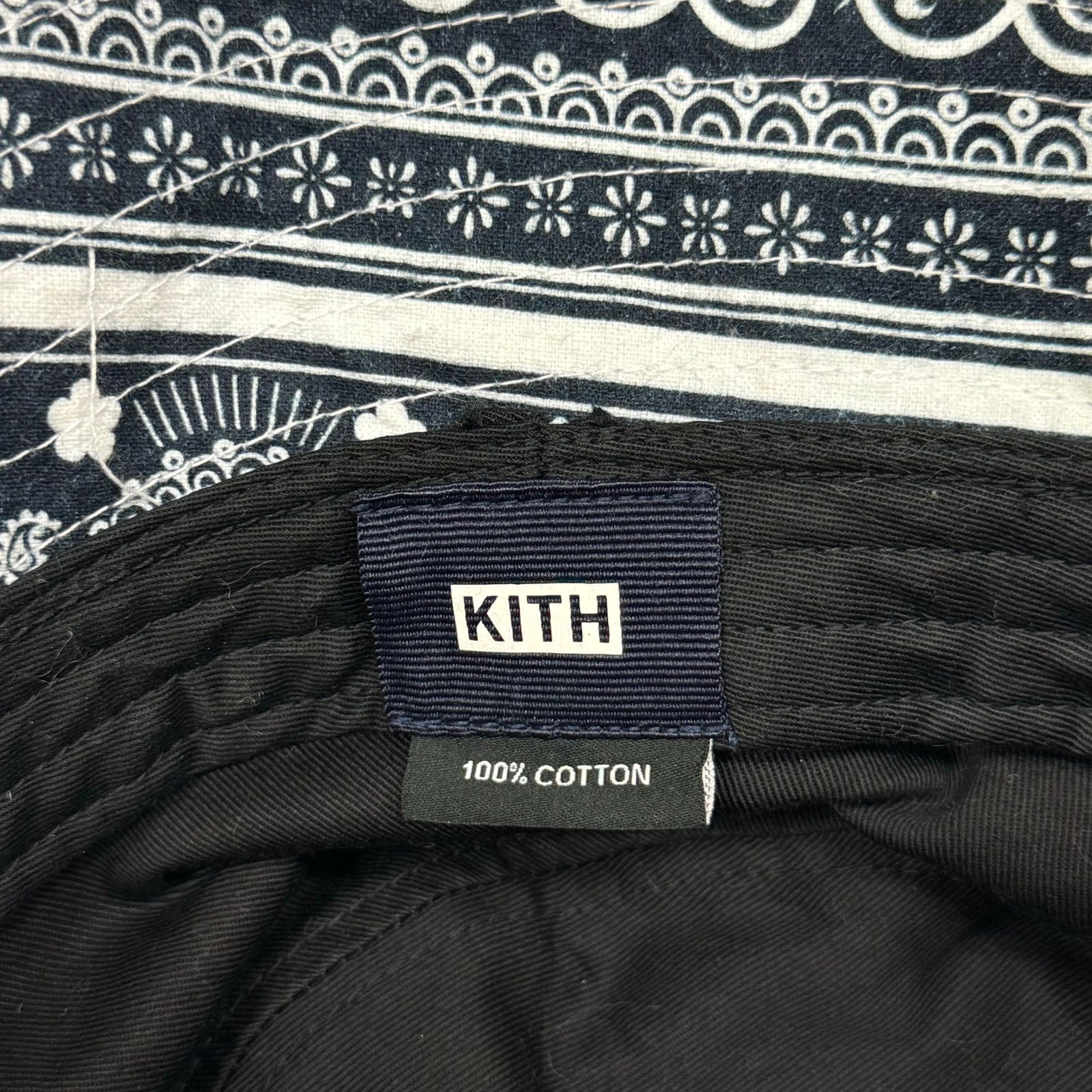 KITH 20SS バンダナ柄 ペイズリー パッチワーク バケットハット キャップ 帽子 キス  F  マルチカラー  56224A7