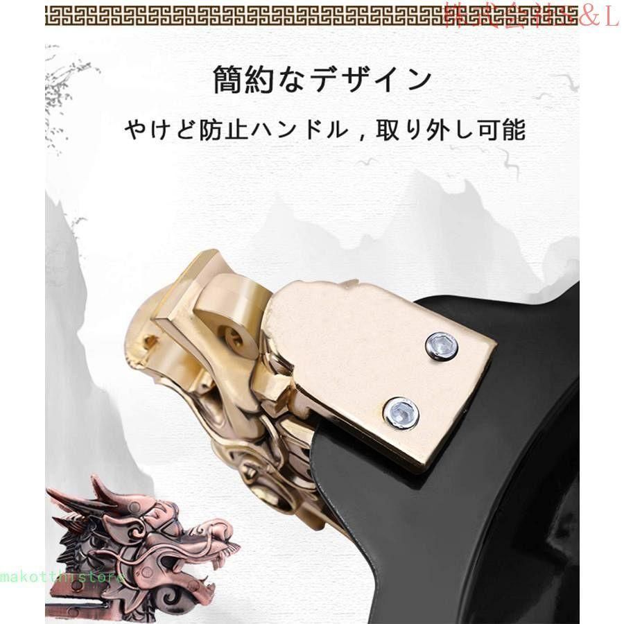 両手鍋仕切り付き卓上二食鍋鴛鴦鍋鉄だし汁火鍋冬鍋深い卓上鍋鍋パーティに最適中華火鍋熱伝導性調理器具特別なポットS＆L