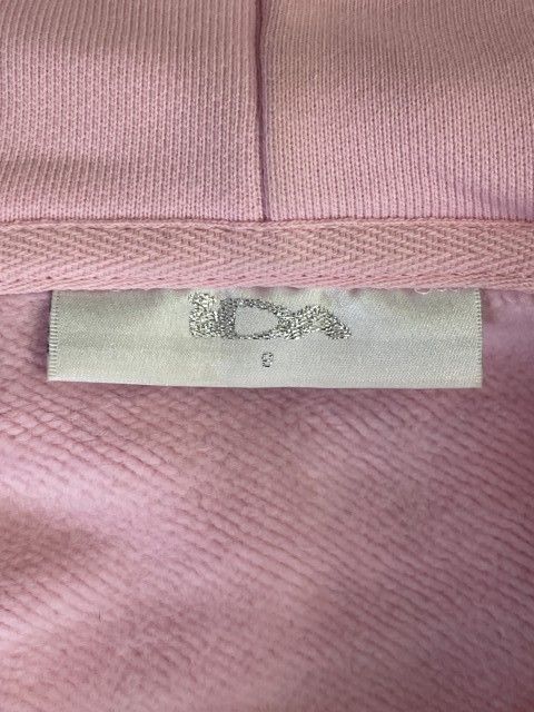  IDA SPLY ZiPUP HOODY ﾌｰﾃﾞｨｰ ｼﾞｯﾌﾟｱｯﾌﾟ ﾛｺﾞ ﾌﾘｰｽ 裏起毛 ﾋﾟﾝｸ S パーカー トップス