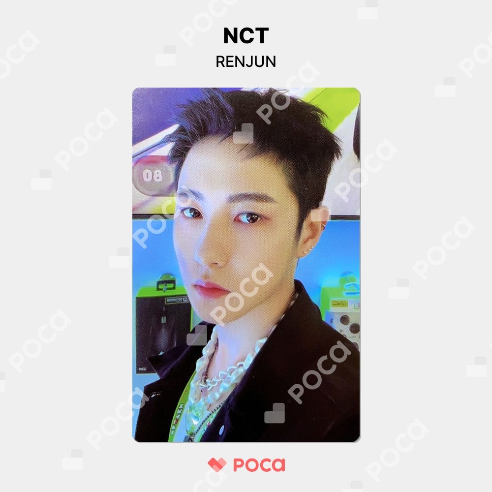 NCT ロンジュン トレカ GLITCH ARCADE CENTER POP-UP STORE