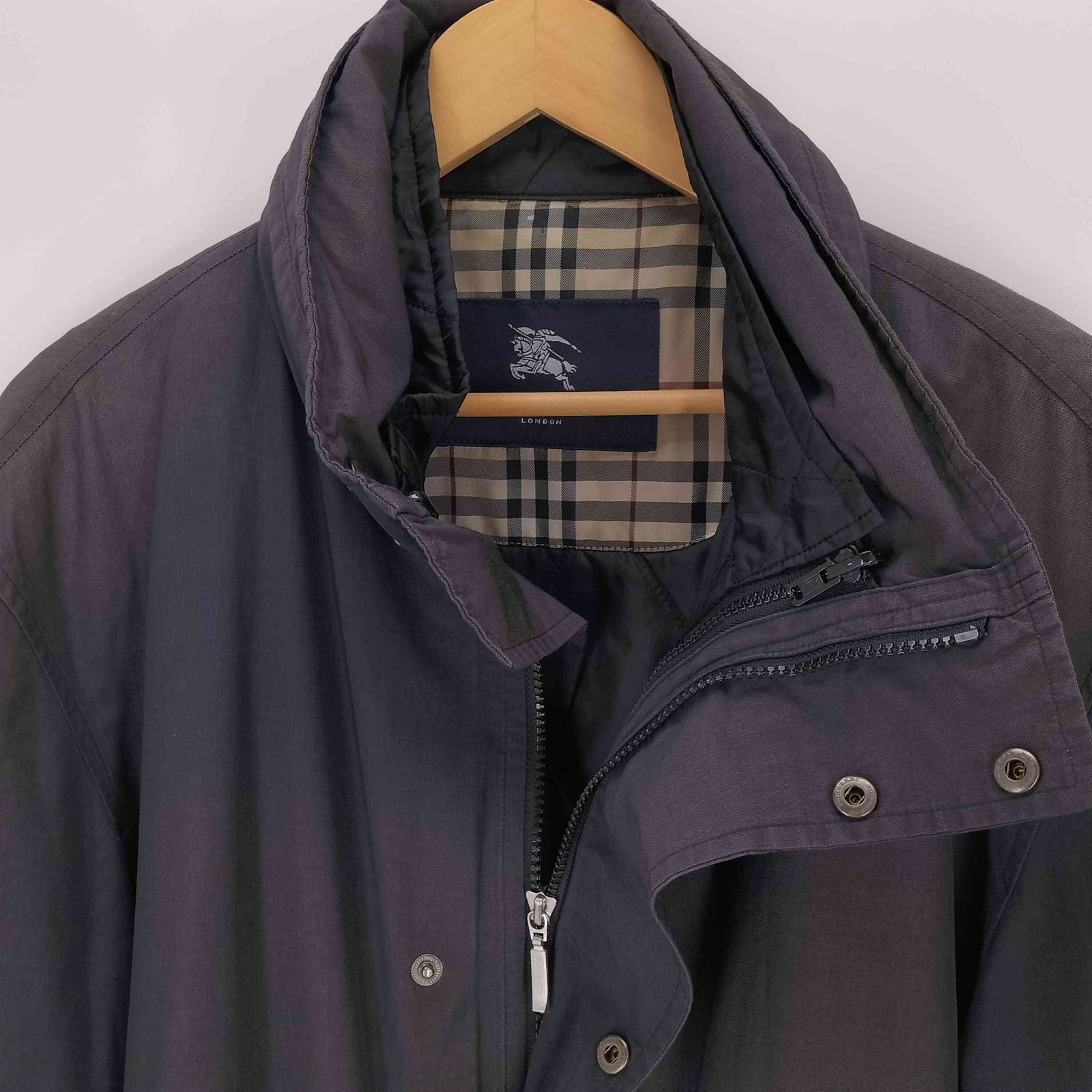 バーバリーロンドン BURBERRY LONDON スタンドカラーライナー
