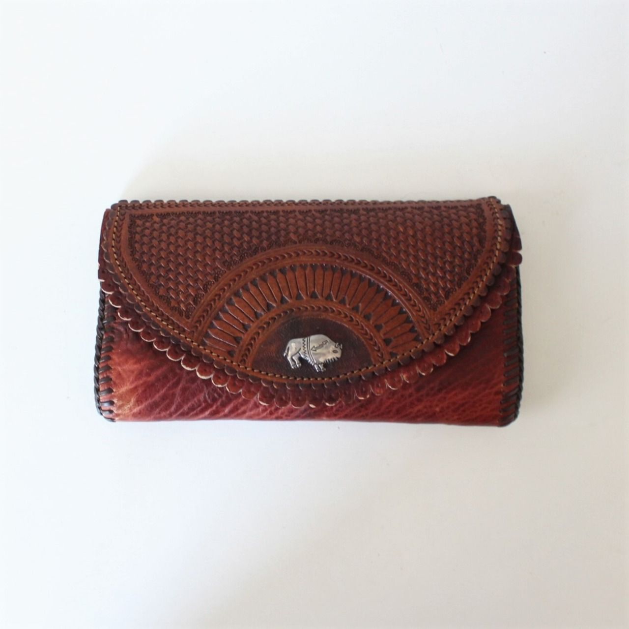 アメリカンバイソン ロングウォレット KC,s KC'S ケーシーズ ラウンド