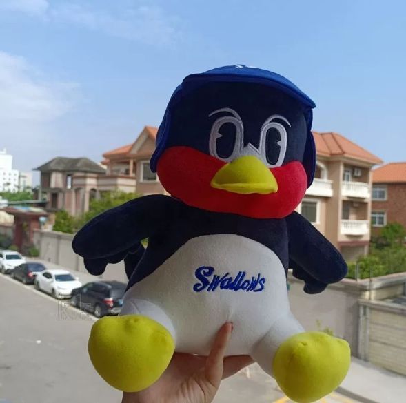 東京ヤクルトスワローズ お座りつば九郎 大 ぬいぐるみ 新品 三英貿易