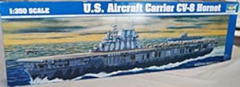 中古】(非常に良い)トランペッター 1/350 米海軍空母CV-8ホーネット