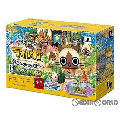 【美品】 SONY PSP-3000 ライラックパープル ぽかぽかアイルー村 PSP-3000 ライラックパープル PSP3000ライラックパープル モンハン日記