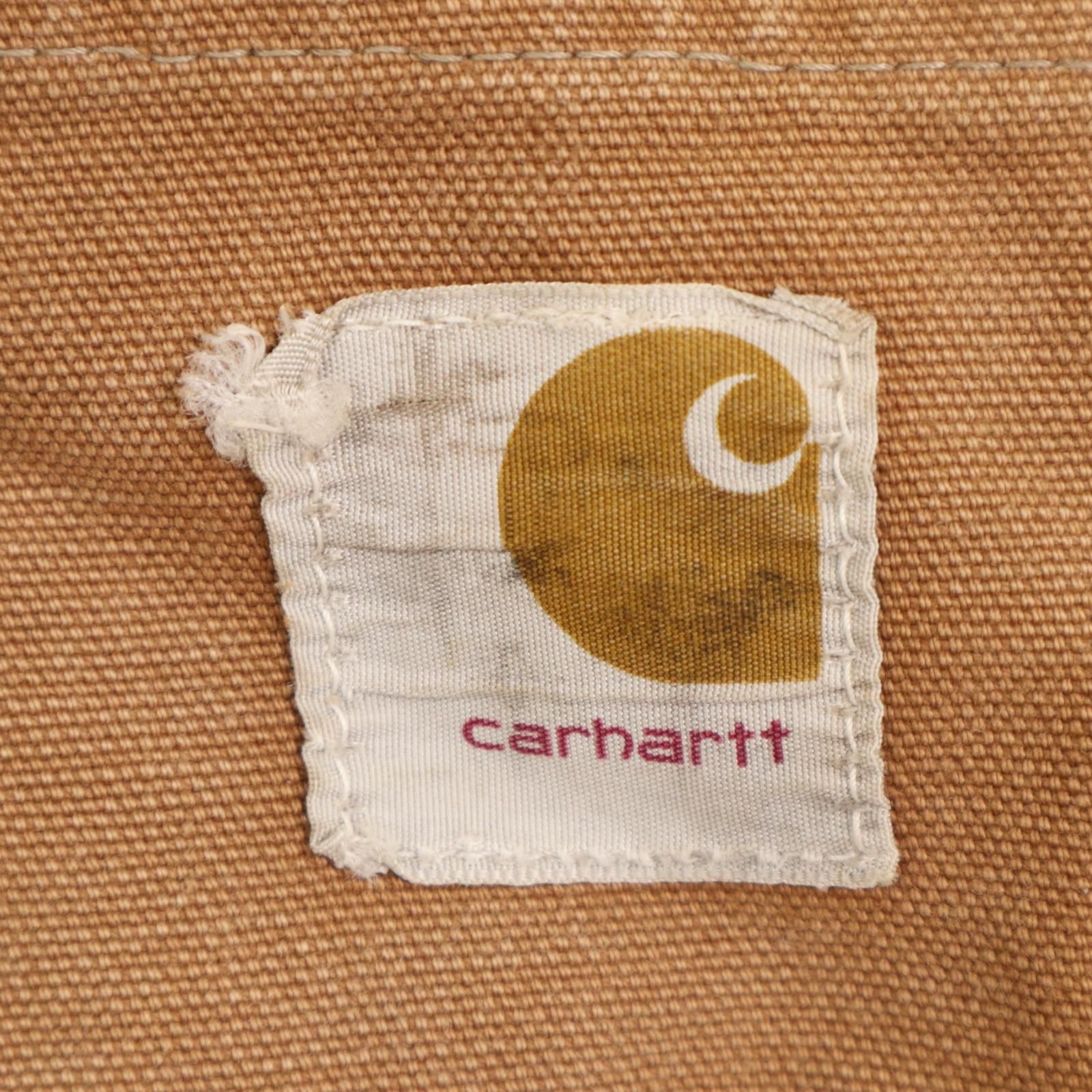 70年代 USA製 Carhartt カーハート ダック ダブルニー ビブ