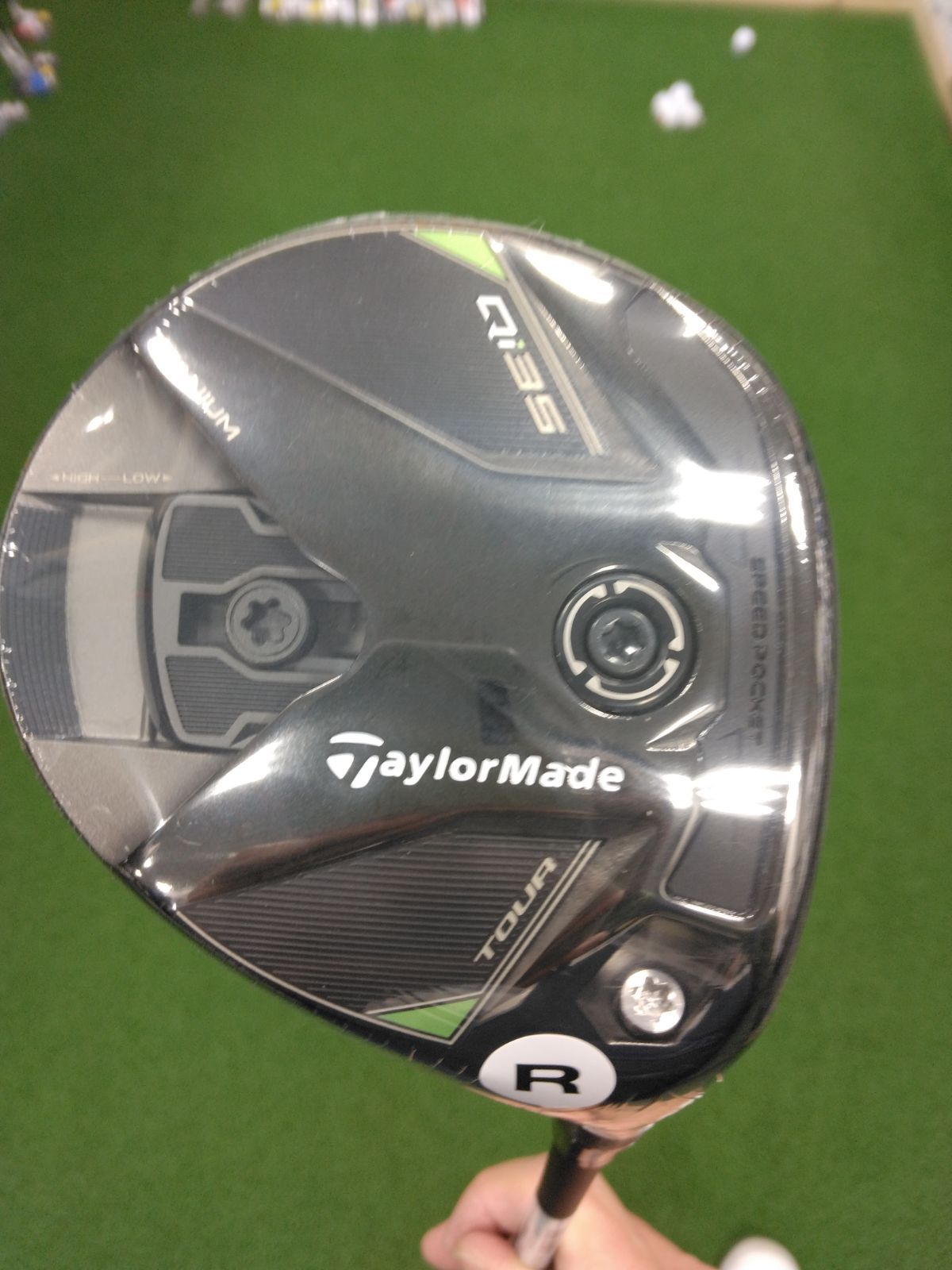 FW 【新品未使用品】テーラーメイド Qi35 Tour Fairway フェアウェイウッド メンズ 右用 Kai'li Blue Dark Wave R  US仕様（浦安店）