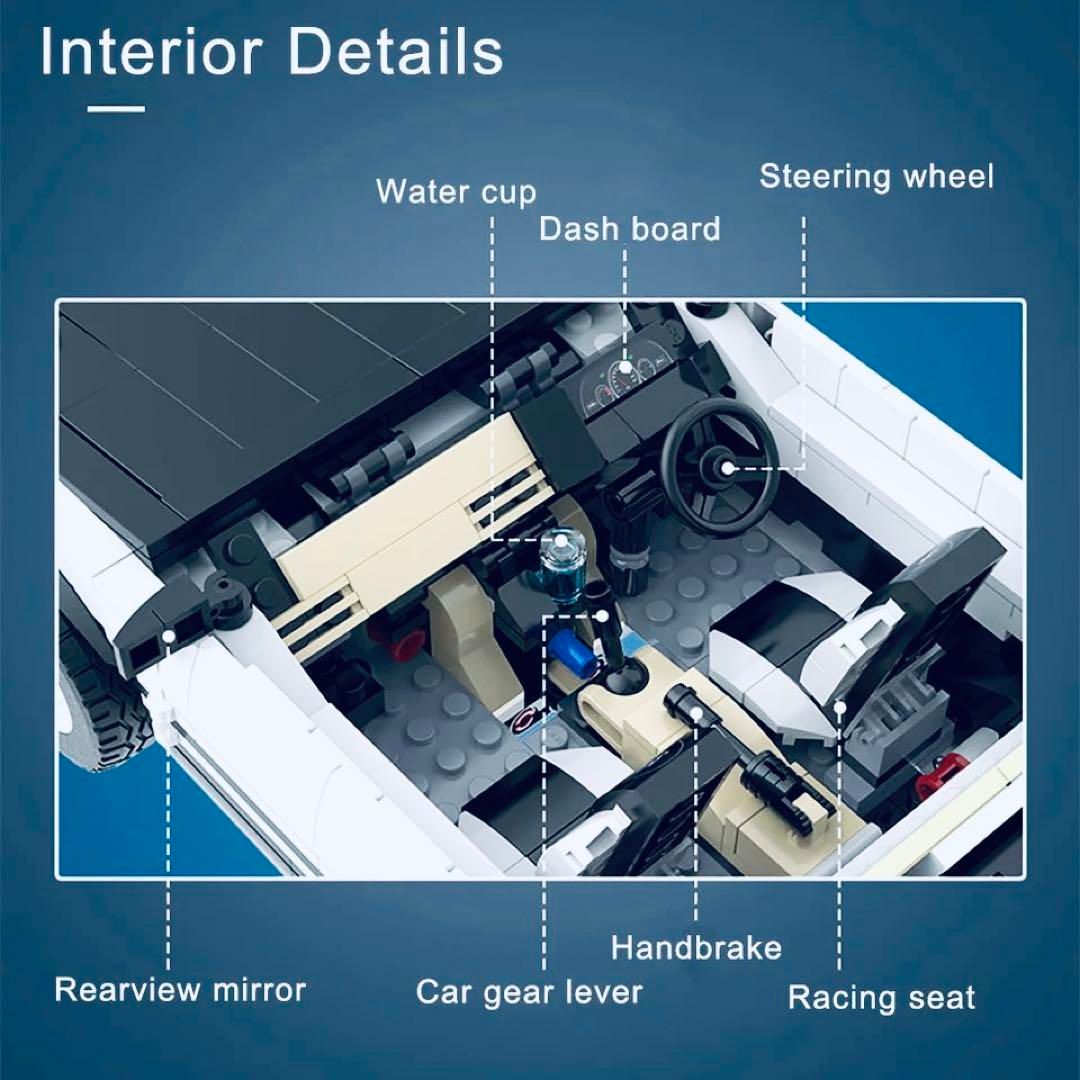 イニシャルD・トレノ/AE86 レゴ互換品 1234ピース 新品 - メルカリ