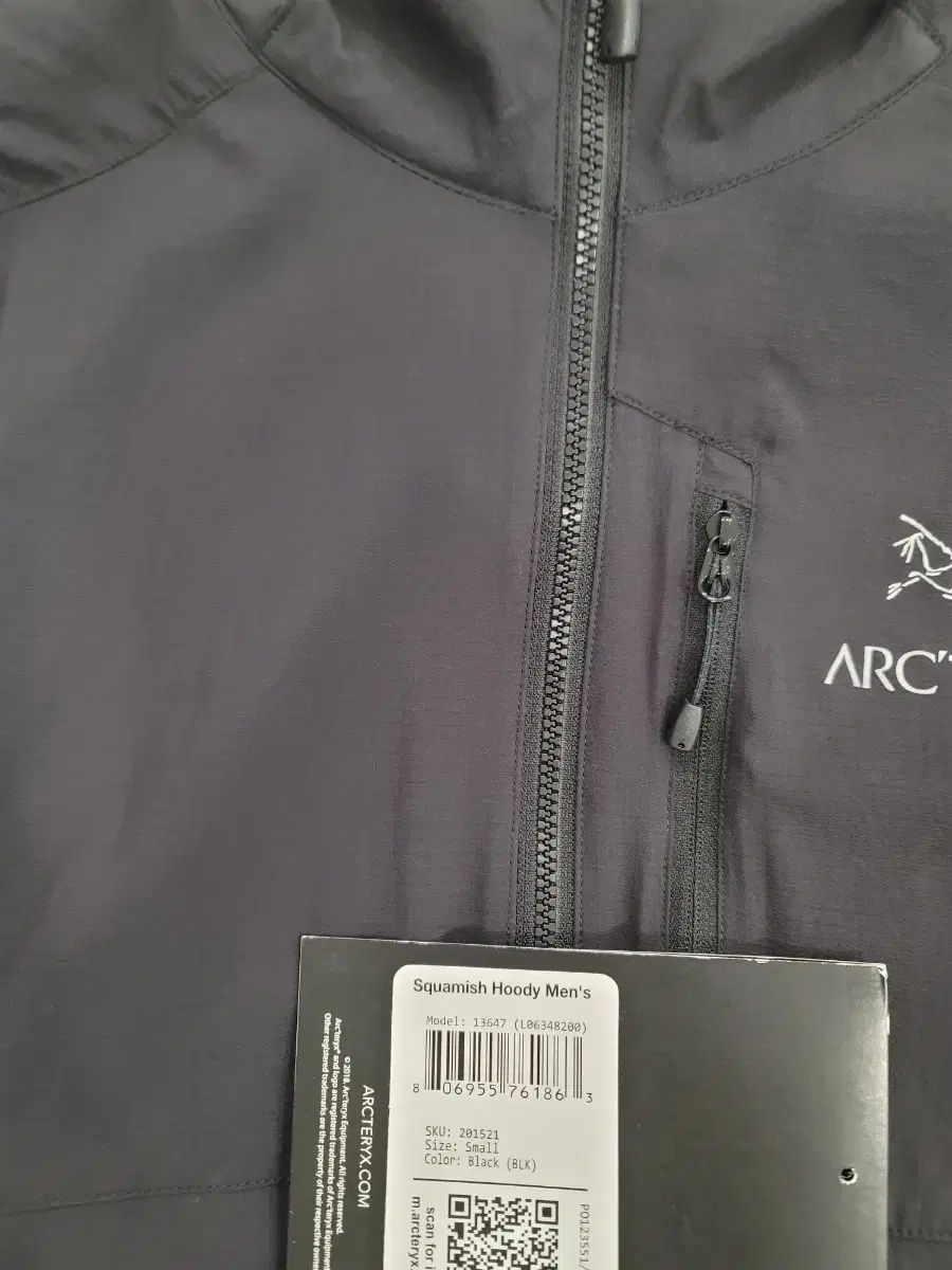 ステータス 最上級 アークテリクス スコーミス フーディー パーカー ブラック S