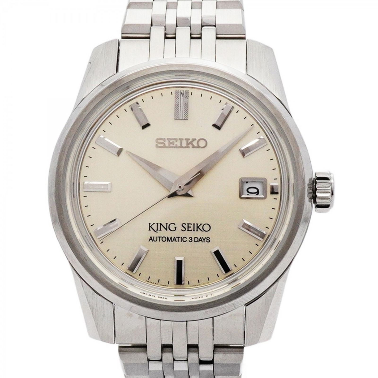 セイコー キングセイコー SDKS015 シルバー文字盤腕時計 メンズ