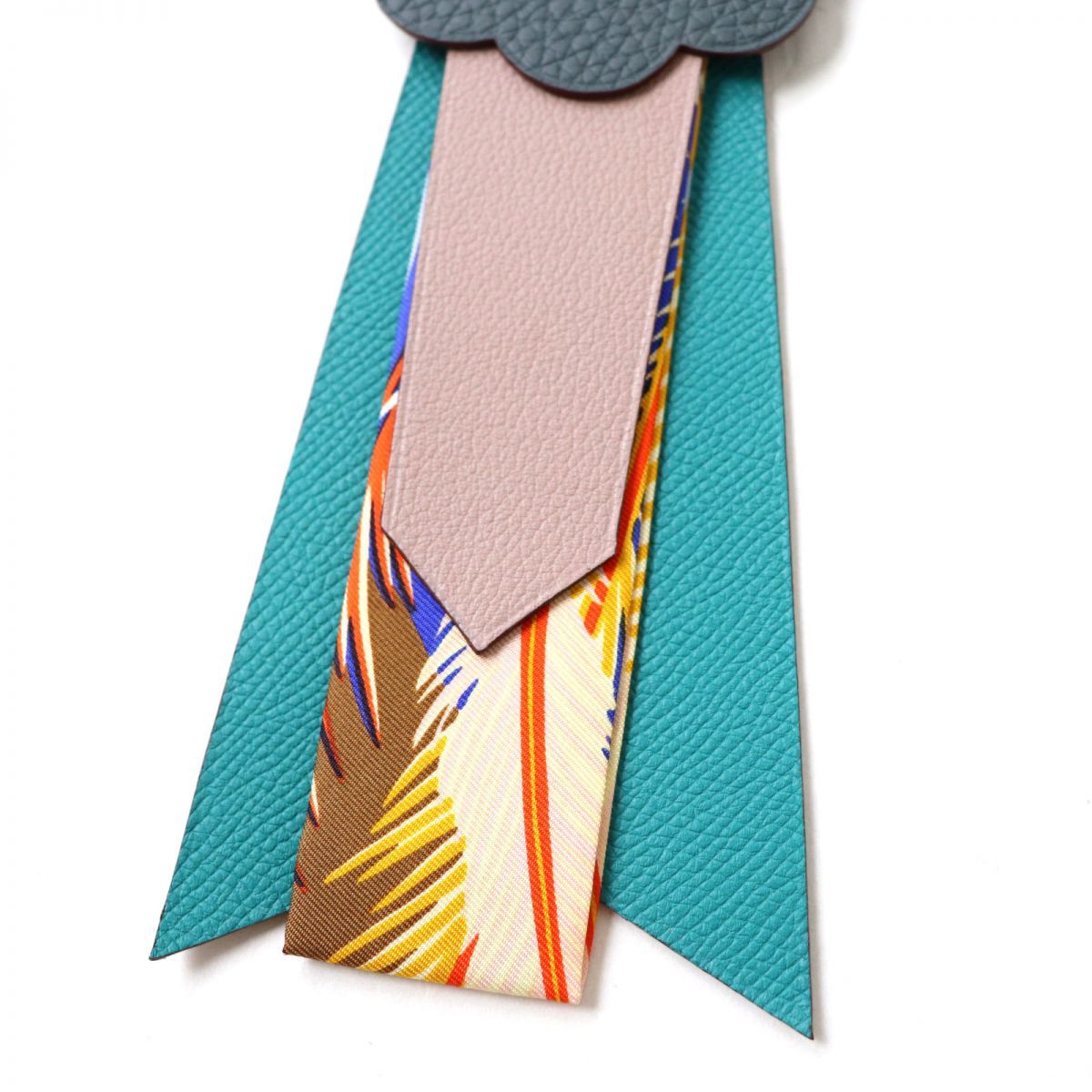 極美品◎フランス製 HERMES エルメス petit h プティアッシュ コケード