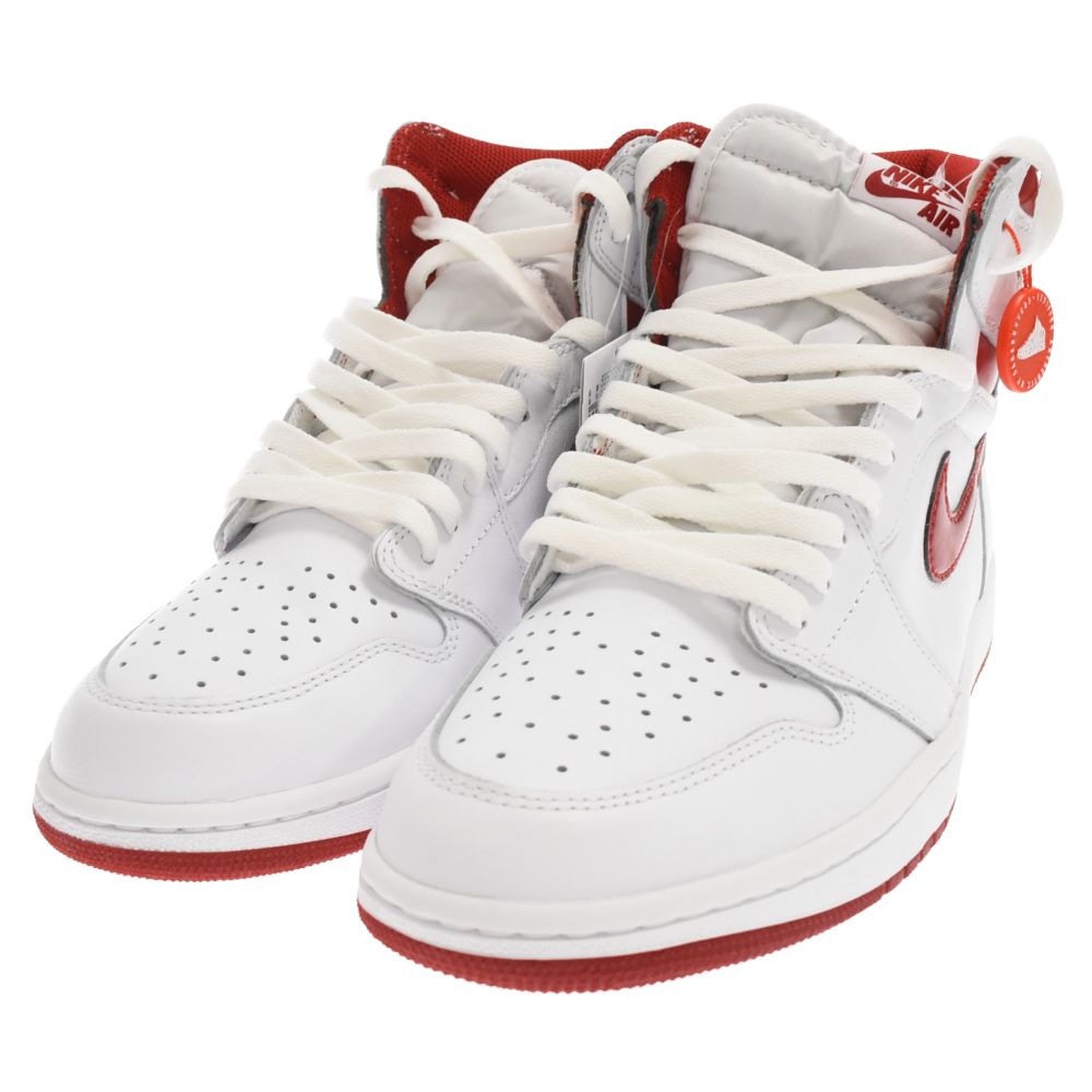 NIKE (ナイキ) AIR JORDAN1 RETRO HI OG Metallic Red エア