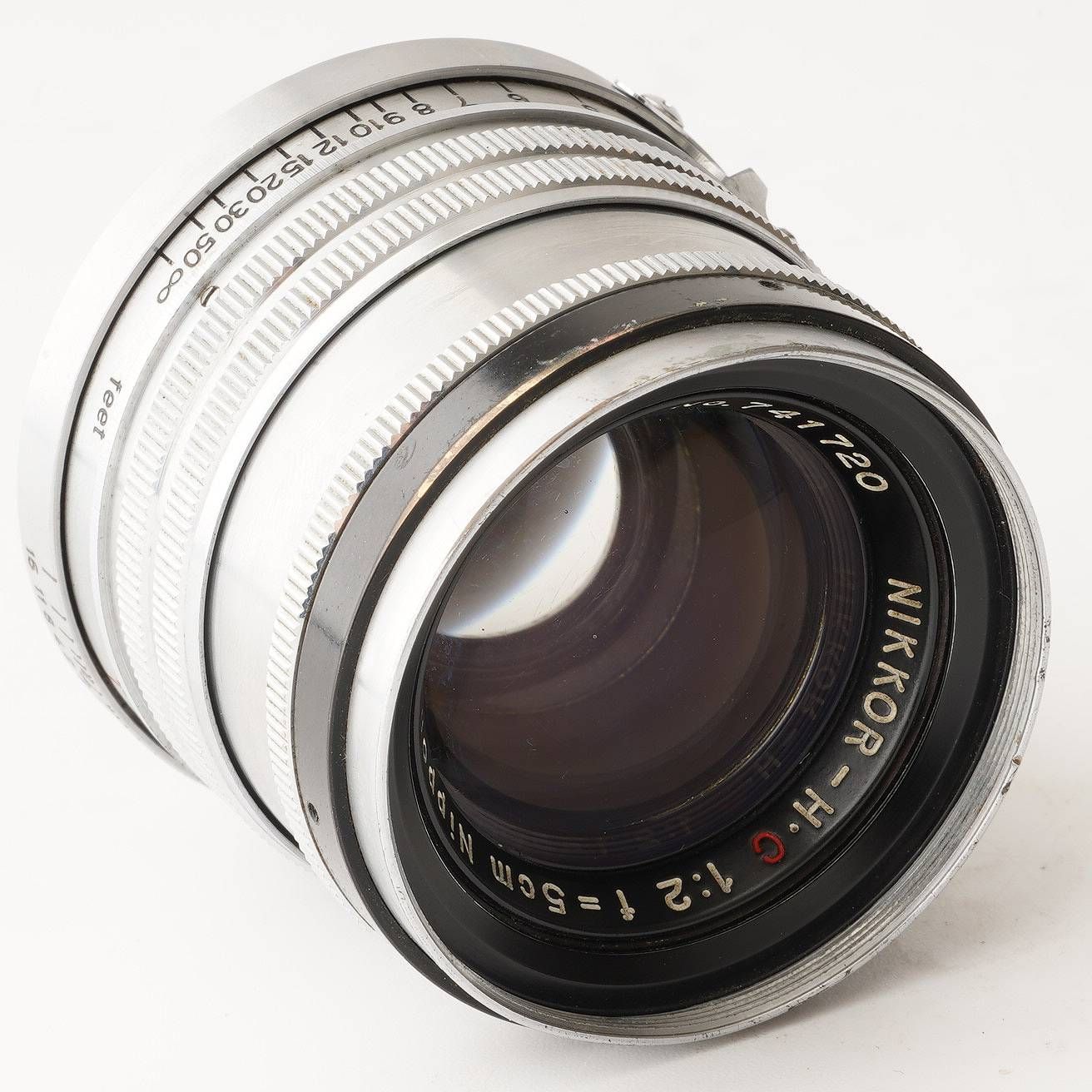 ニコン 日本光学 Nippon Kogaku Nikkor-H C 5cm f/2 ライカ L39 