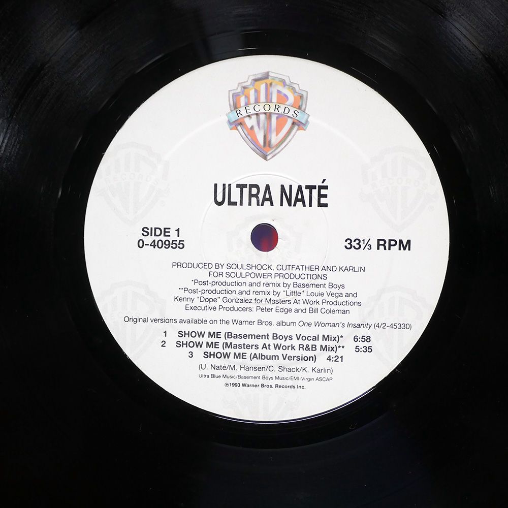 ★ＵＳ・ＩＴＡＬＹオリジナル盤★ＵＬＴＲＡ ＮＡＴＥアナログ盤２タイトルセット US盤 ULTRA NATE/JOY / SHOW ME/WARNER BROS. 040955 12 - メルカリ