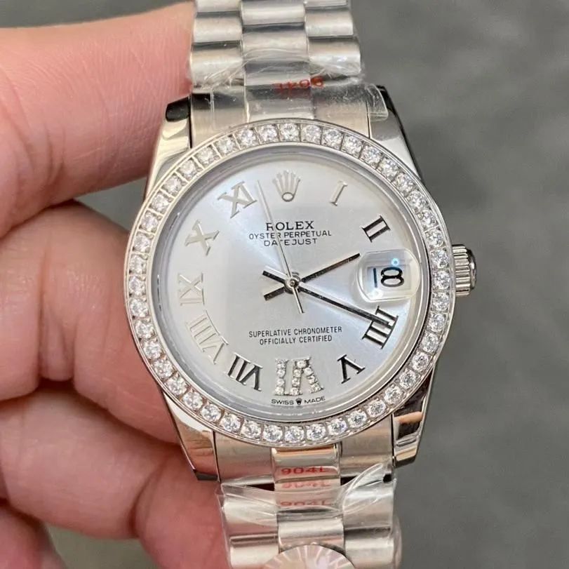 ROLEXロレックスのレディースカジュアルデイトジャストウォッチ - メルカリ 