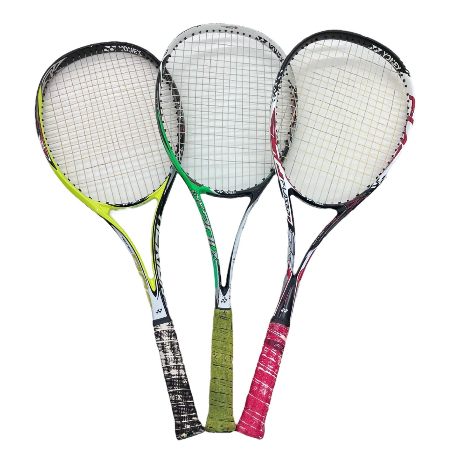 186000 YONEX ヨネックス テニスラケット 3本セット