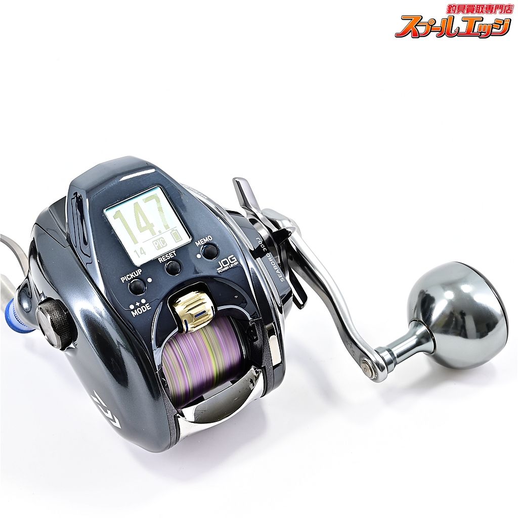 【ダイワ】 21シーボーグ 300J 使用距離9.3km 使用38時間 DAIWA