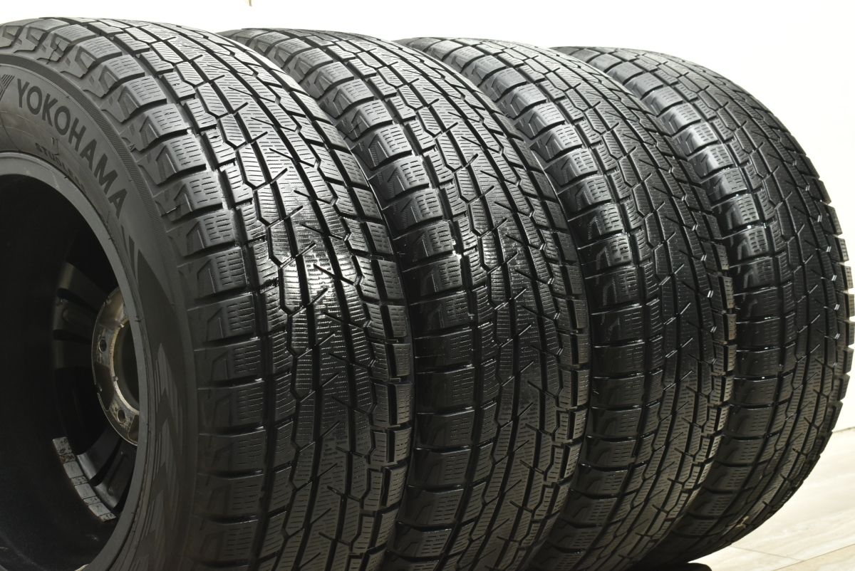 程度良好品 BAZALT-X TYPE2 18in 8J 50 PCD150 ヨコハマ アイスガード G075 285 60R18 レクサス LX570 ランドクルーザー200 FFCRYSTALESIA_COM