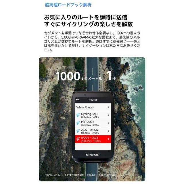 バイナビ 3.5インチHDタッチスクリーン