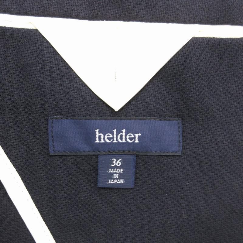 helder/エルデール テーラードジャケット 36(S) 紺/ネイビー エルデール helder テーラードジャケット シングル 36 紺