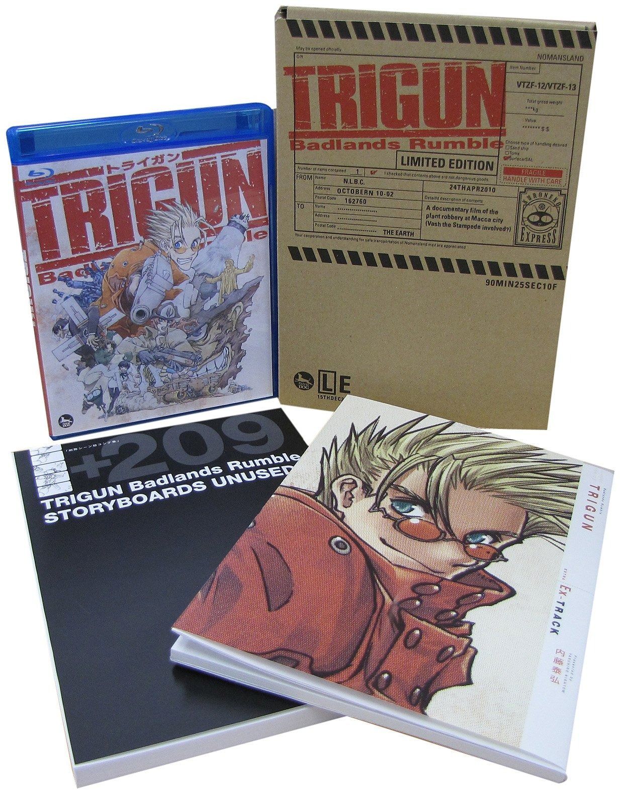 劇場版トライガン ＴＲＩＧＵＮ Ｂａｄｌａｎｄｓ Ｒｕｍｂｌｅ ＢＤ Blu-ray