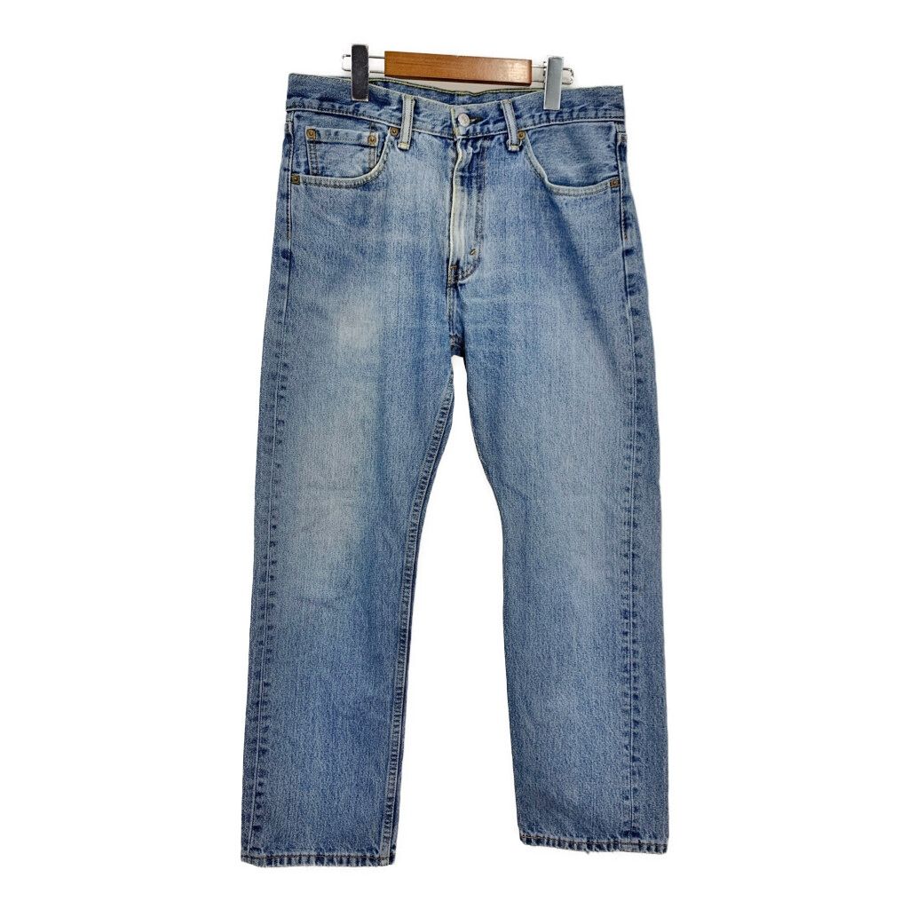 Levi's リーバイス 505 デニムパンツ ブルー (メンズ W33 L30) 中古 古着 T0328