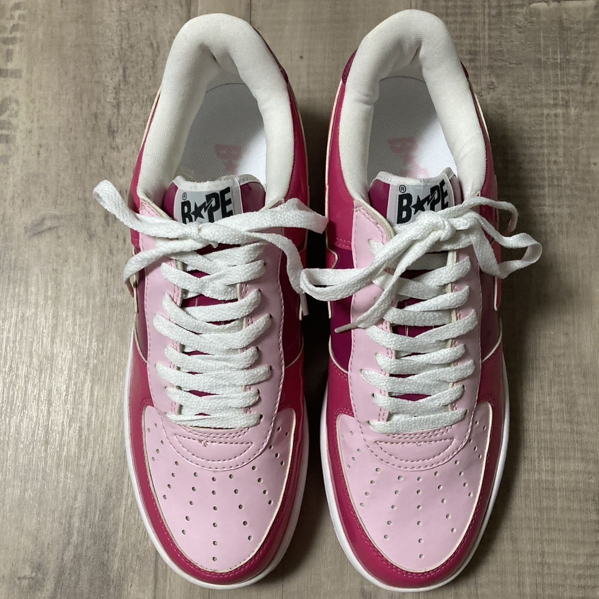 激レア　A BATHING APE BAPE エイプ　ビーニー　ピンク 激レア A BATHING APE BAPE エイプ ビーニー ピンク（ピンク系 A
