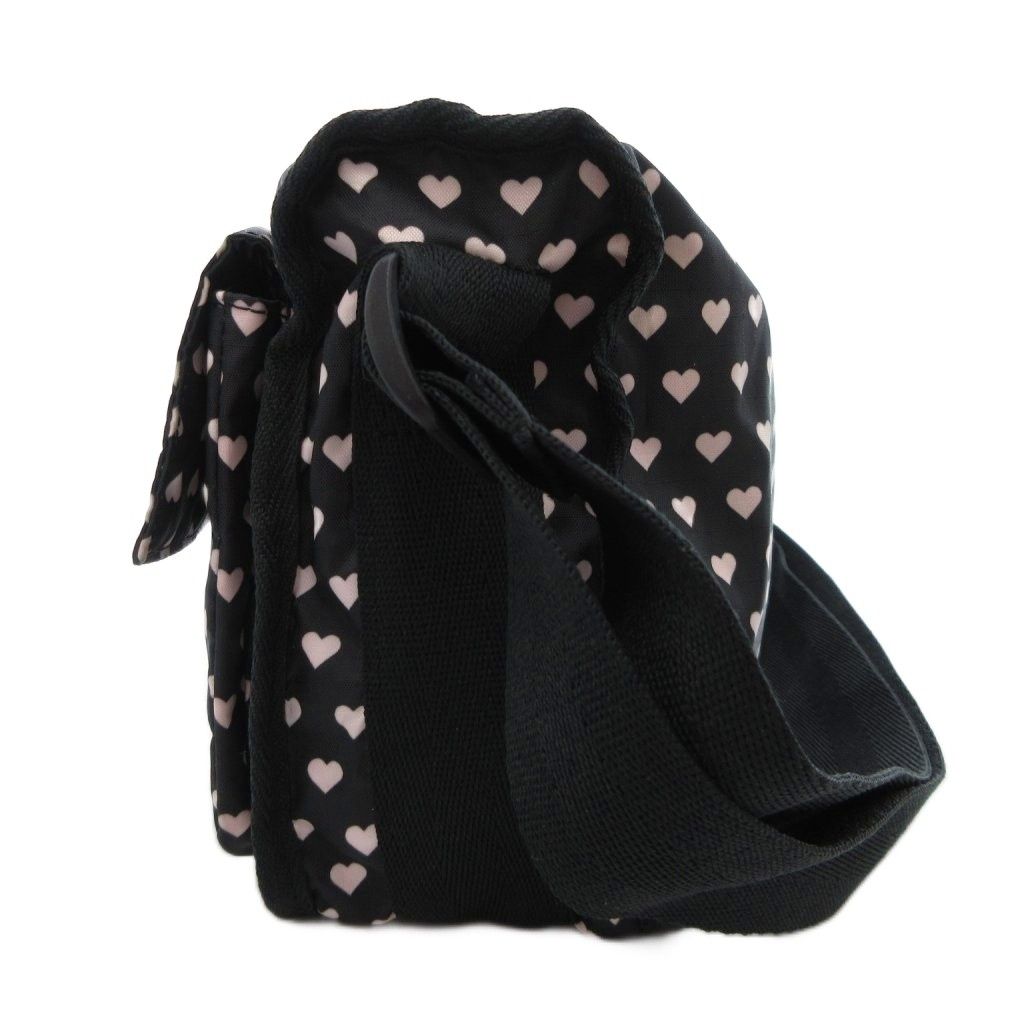 レスポートサック LesportSAC ショルダーバッグ ハート柄 総柄