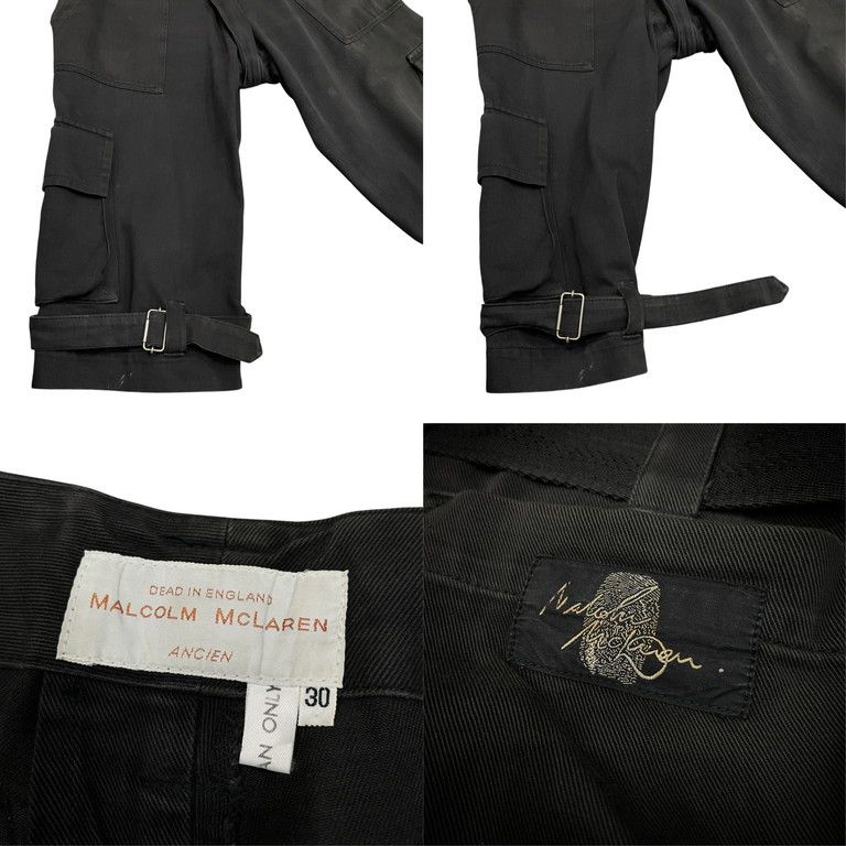 パンツ MALCOLM MCLAREN Malcolm Mclaren ボンテージハーフカーゴパンツ Archive 90s