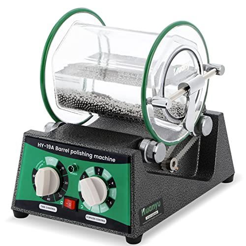 中型 Huanyu バレル研磨機 チェンジバレル研磨機 ロータリーバレル 