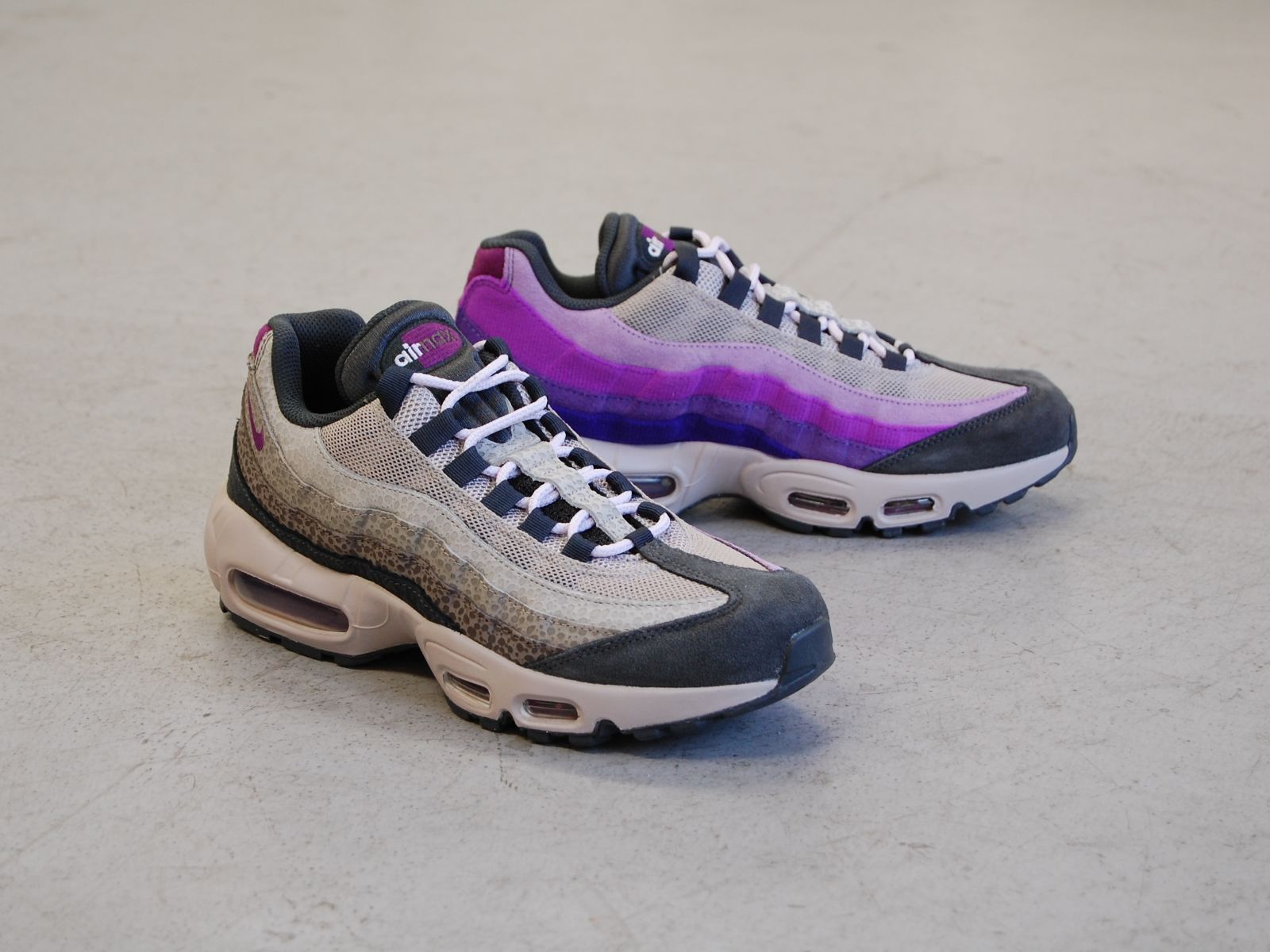 未発売 NIKE AIR MAX 95 Safari Viotech 25.5紐シューレース